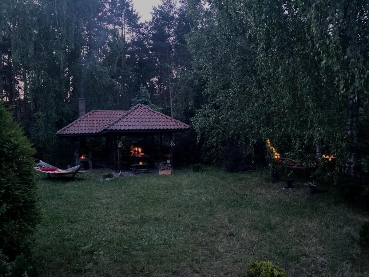 Szeroki Bor Oaza W Puszczy Z Sauna, Bania I Jacuzzi Экстерьер фото